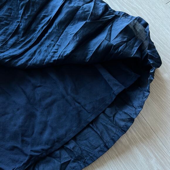 J Crew Gathered Waist Mixy Dress In Stripe Small - Picture 8 of 13